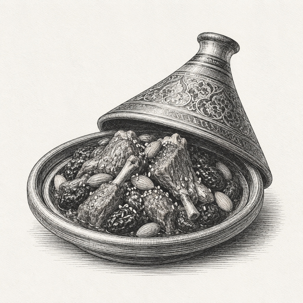 Lamb Tajine With Prunes